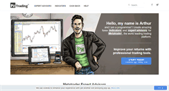 Desktop Screenshot of pointzero-trading.com